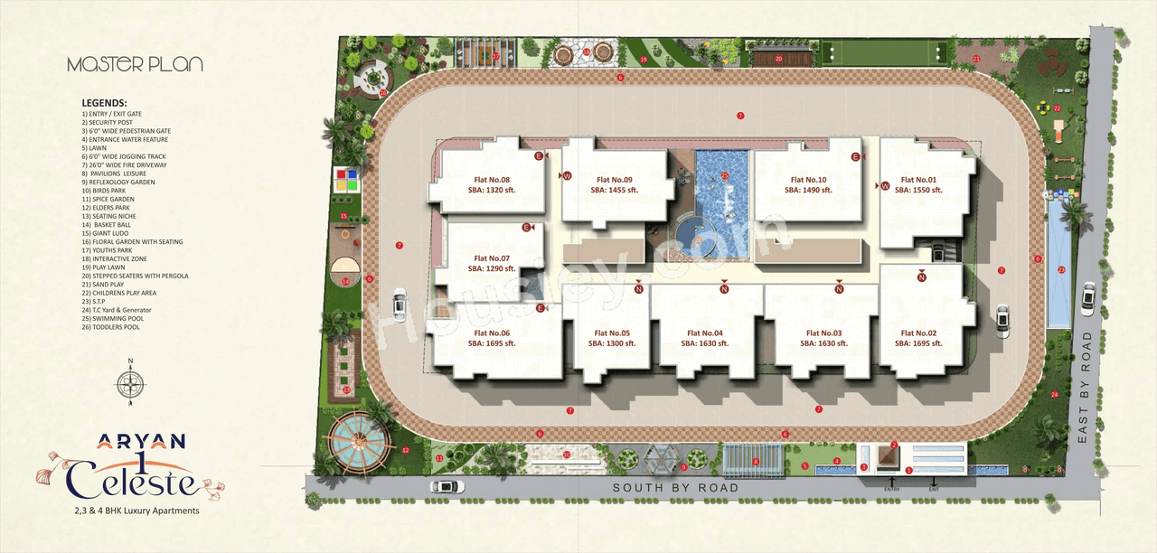 Aryan 1 Celeste Master Plan