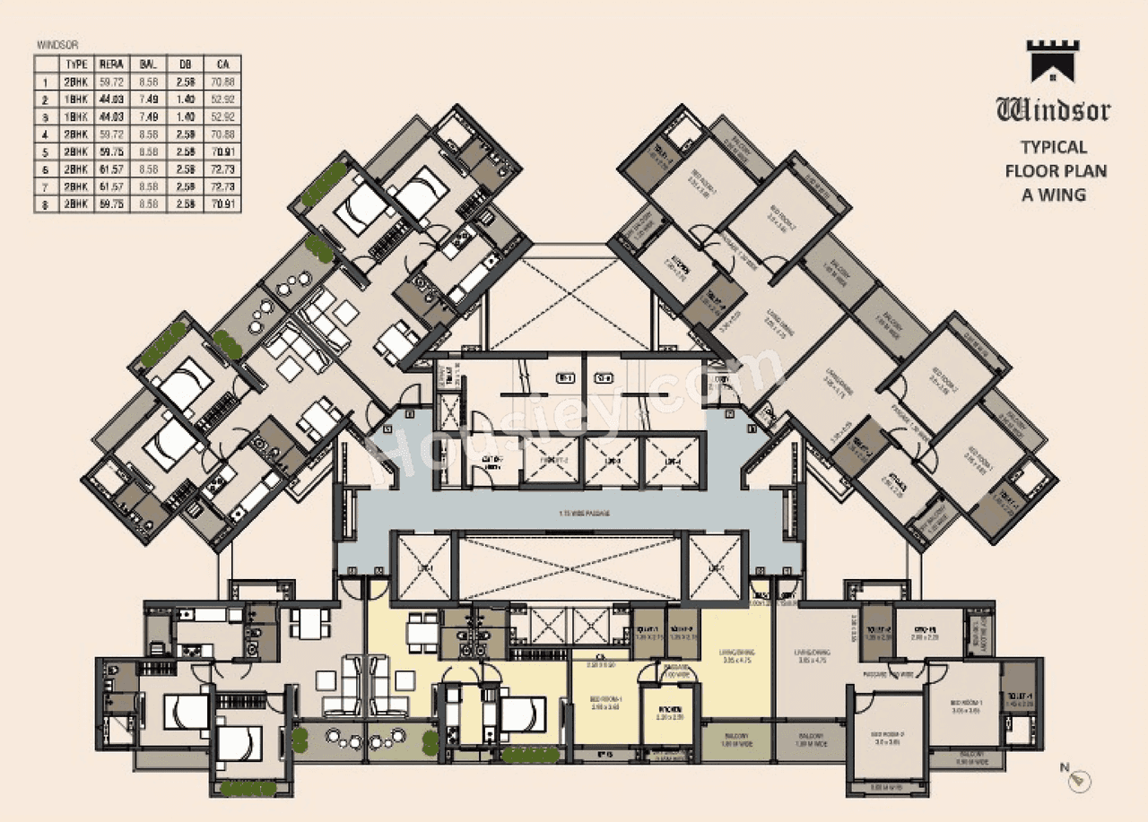 Ashish Windsor Floor Plan