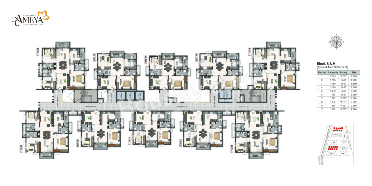 Aspire Spaces Ameya Floor plan 2