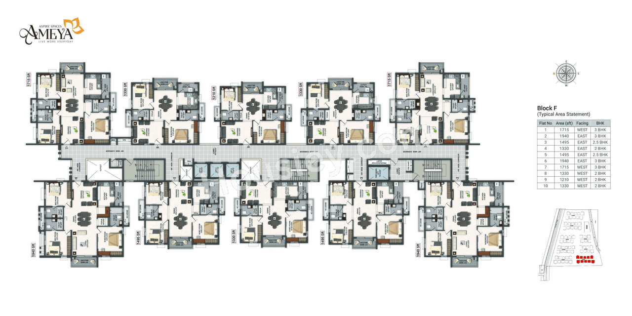 Aspire Spaces Ameya Floor plan 5