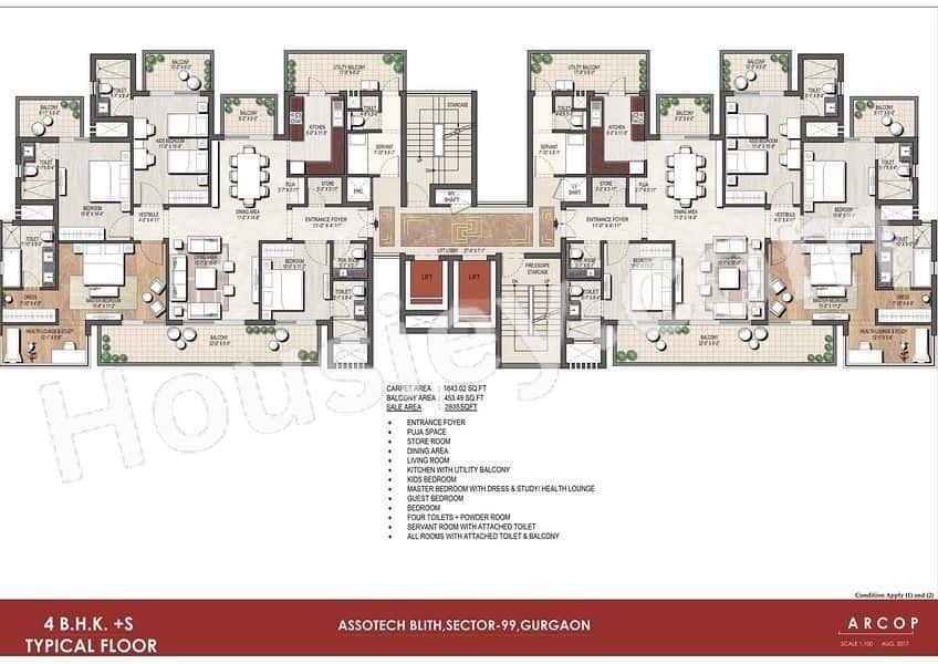 Assotech Blith Floor plan 2