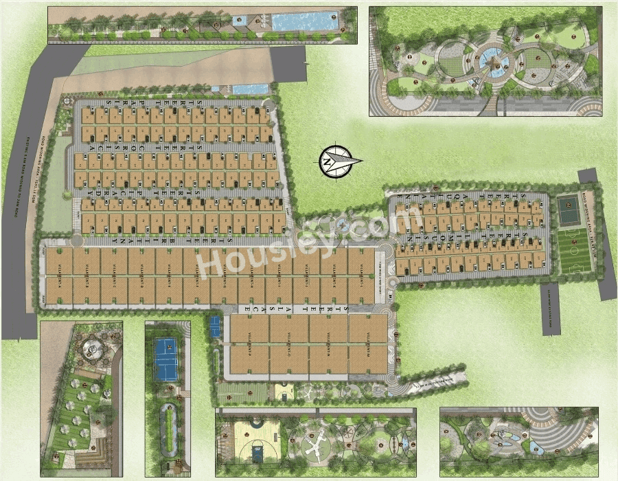 ATCO La Vivant Villas Floor plan 1