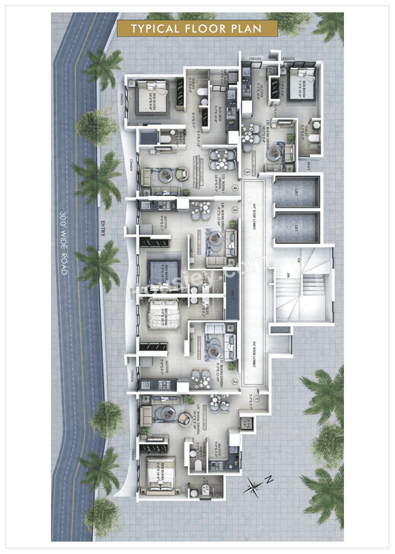 Atmiya Prime Centria Floor Plan