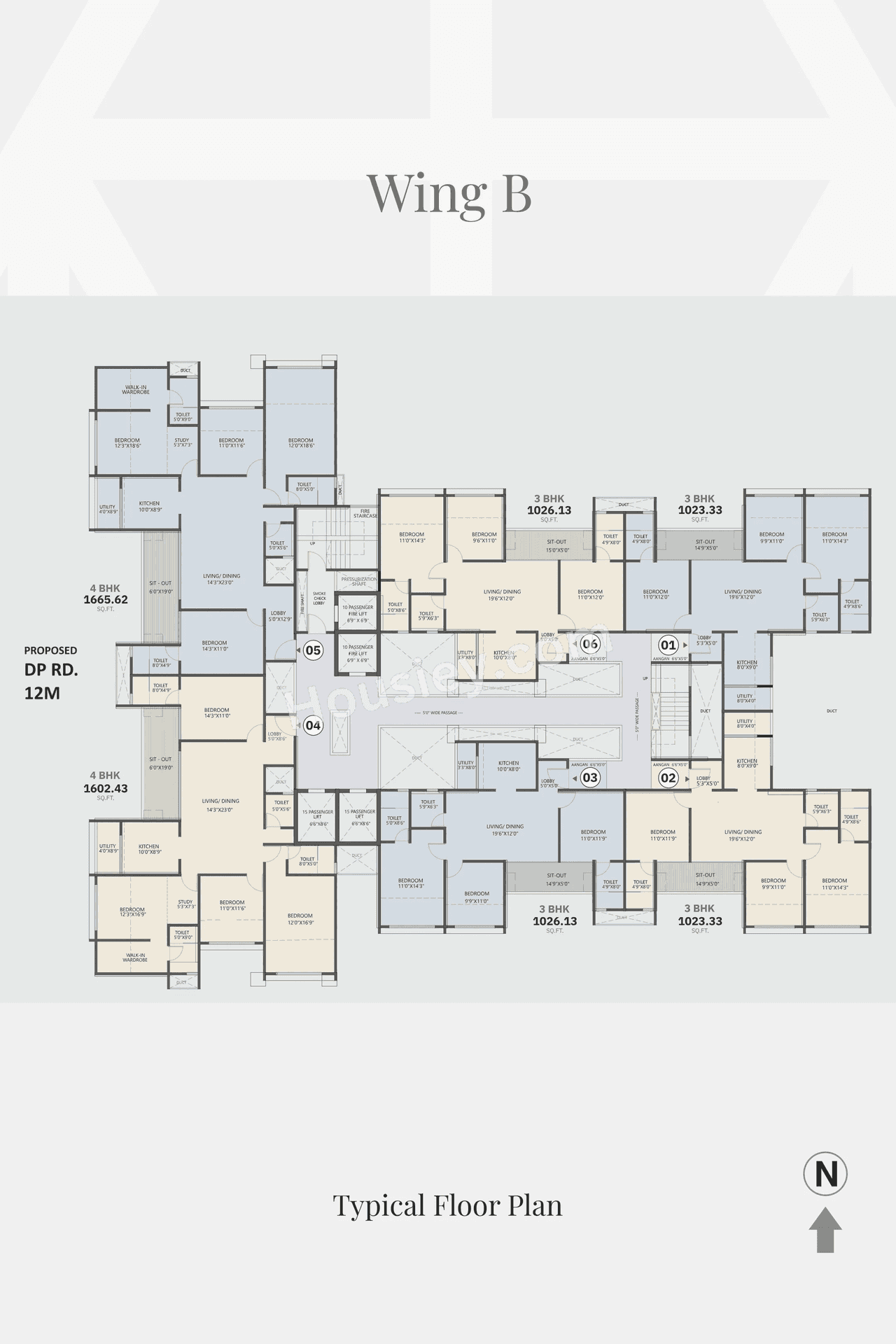 Atrium Montaire Floor plan 4