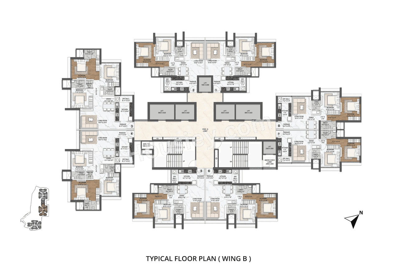 Atul Mulund Hills Floor Plan