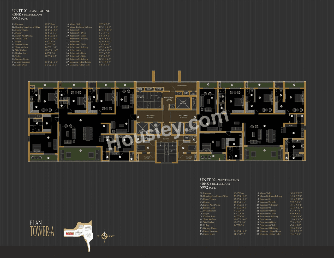 Aurum by Sree Varaaha Floor plan 1