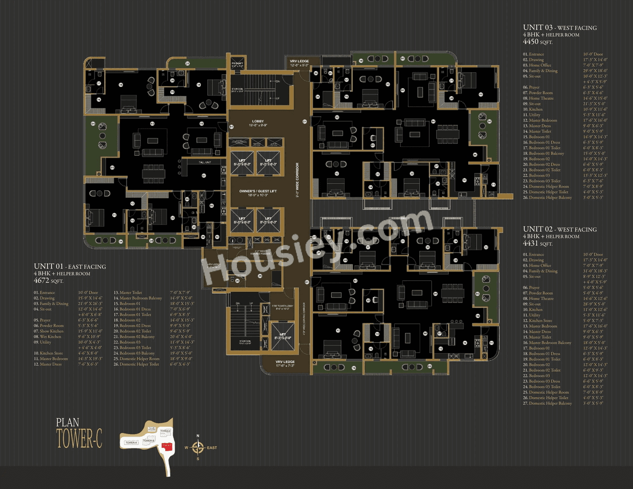 Aurum by Sree Varaaha Floor plan 3