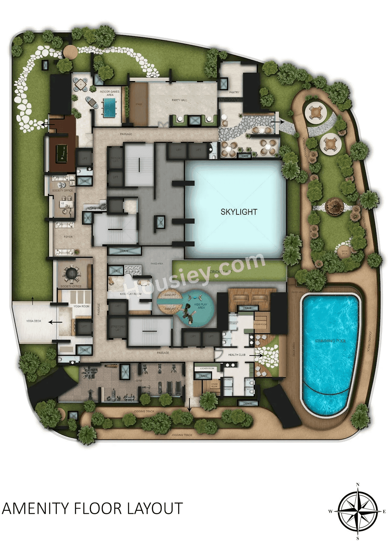 AVA Borivali Bliss Floor plan 1