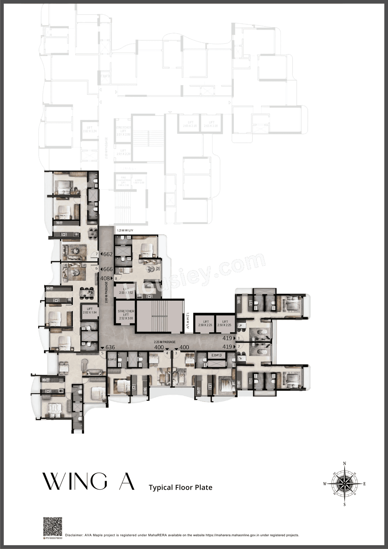 AVA Borivali Bliss Floor plan 2