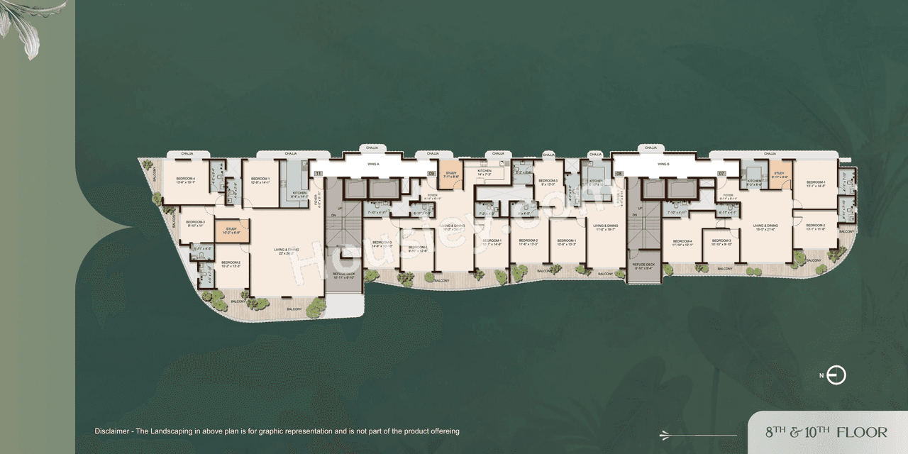 Avant Park West Floor plan 3