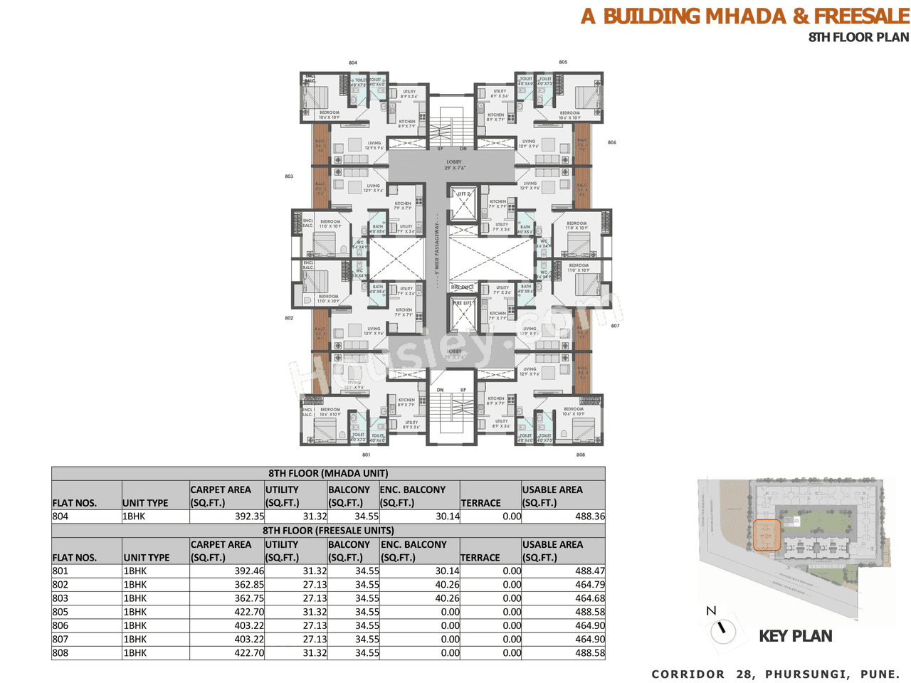 Avishkar Corridor 28 Floor plan 1