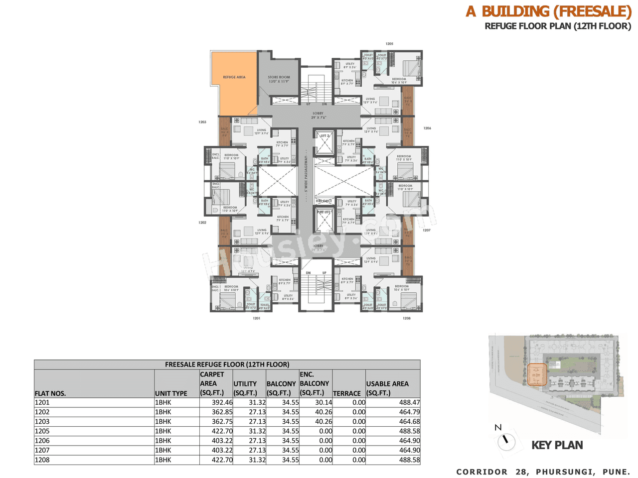 Avishkar Corridor 28 Floor plan 3