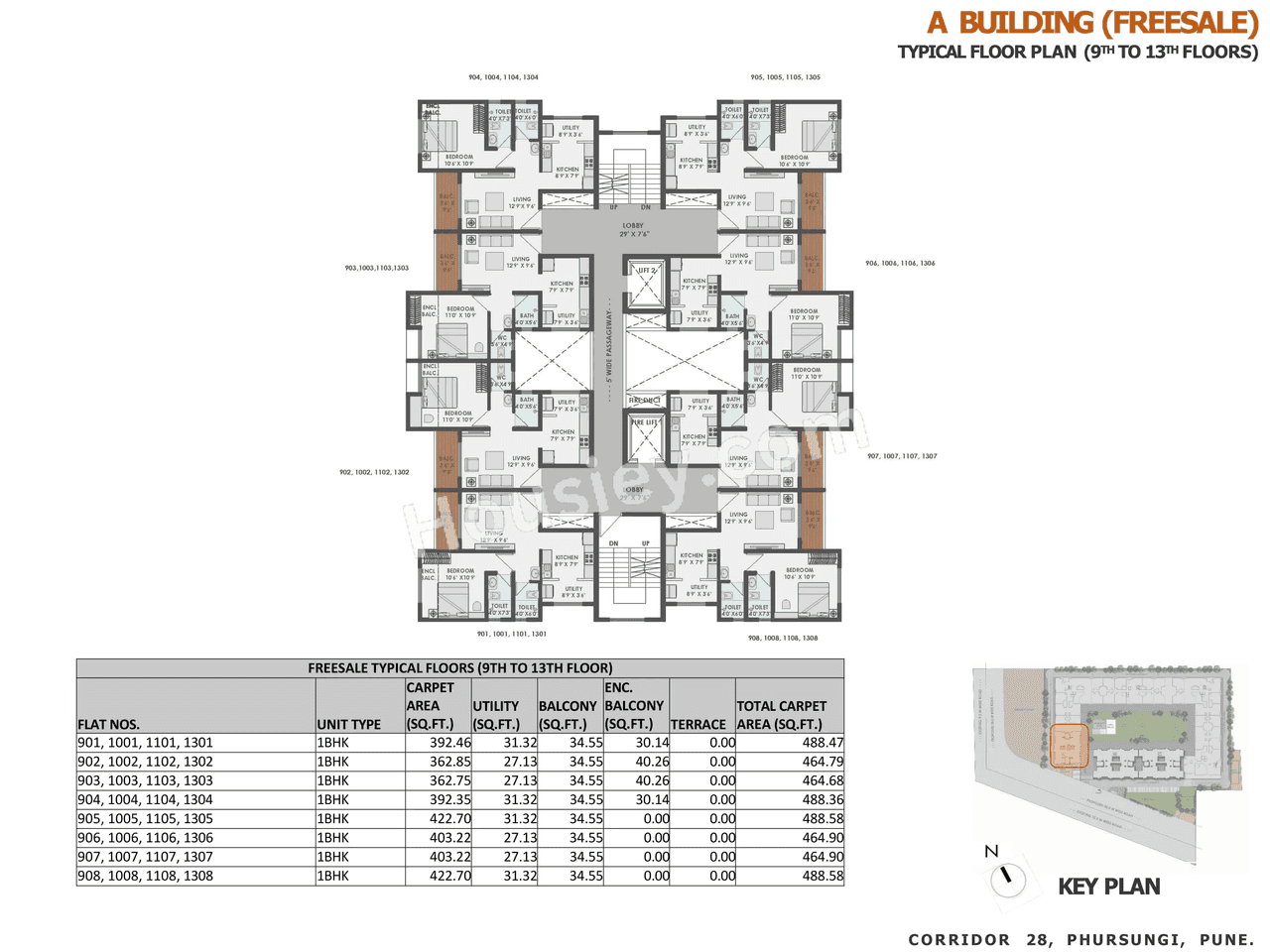 Avishkar Corridor 28 Floor plan 5