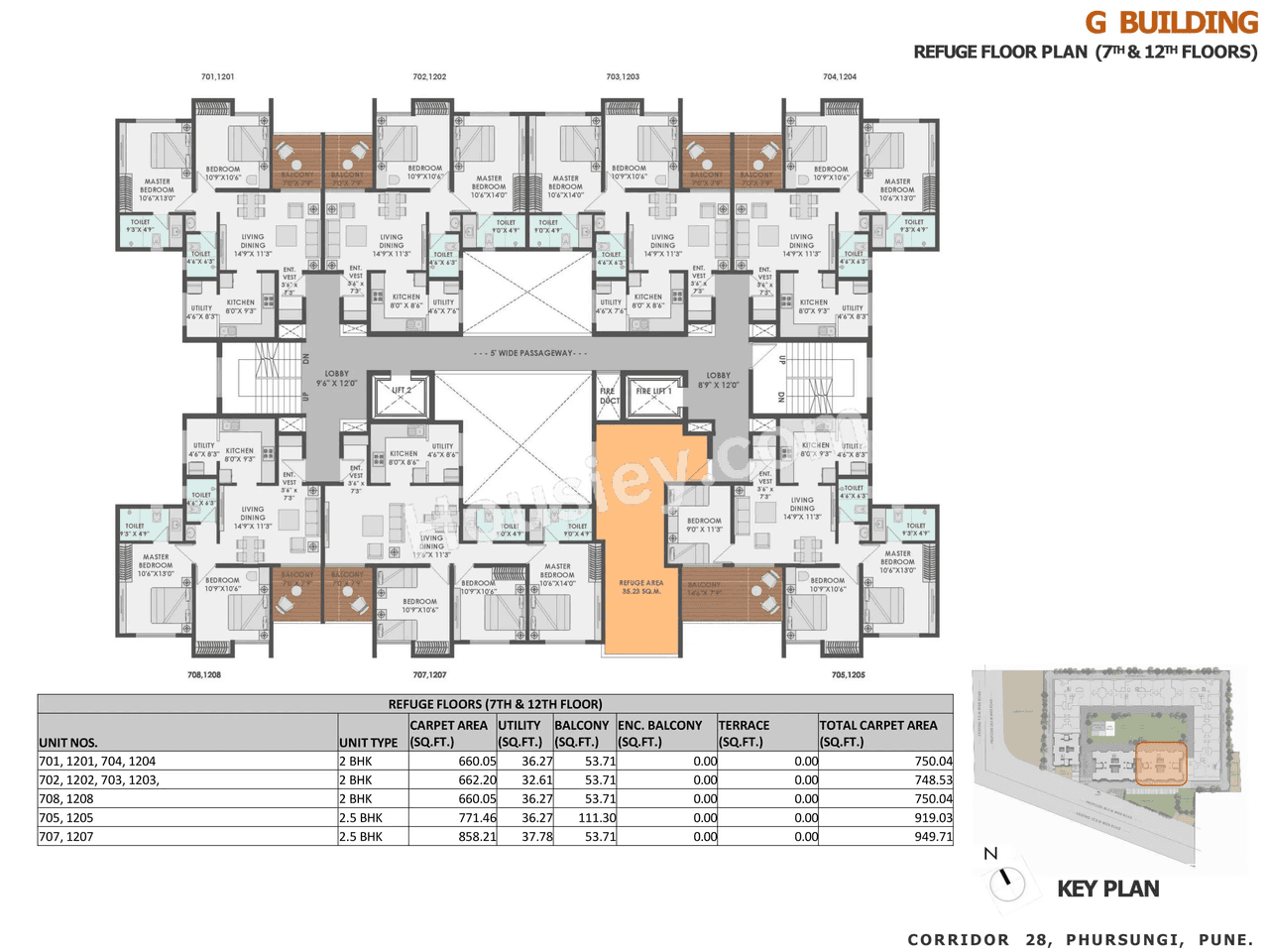 Avishkar Corridor 28 Floor plan 7