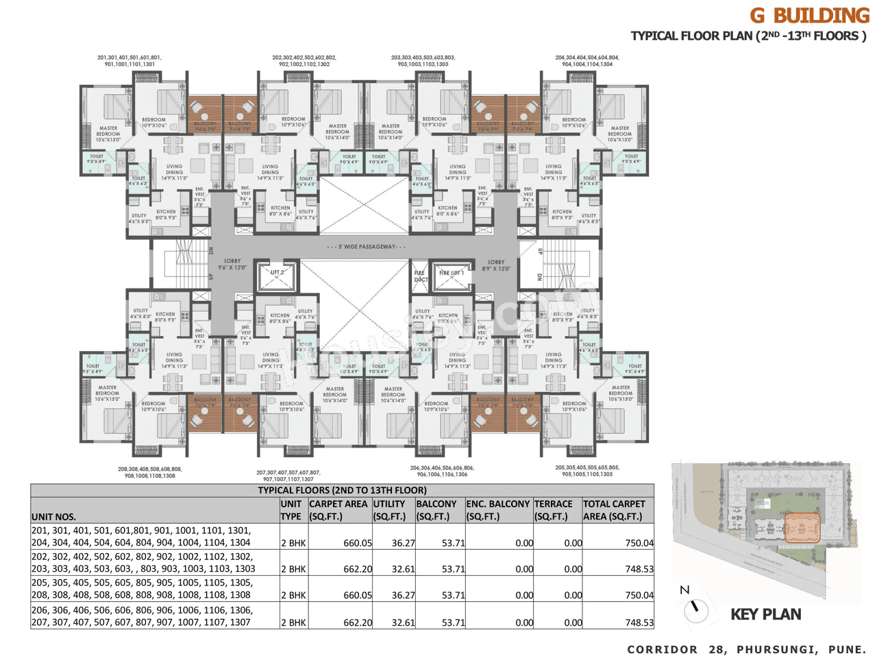 Avishkar Corridor 28 Floor plan 8