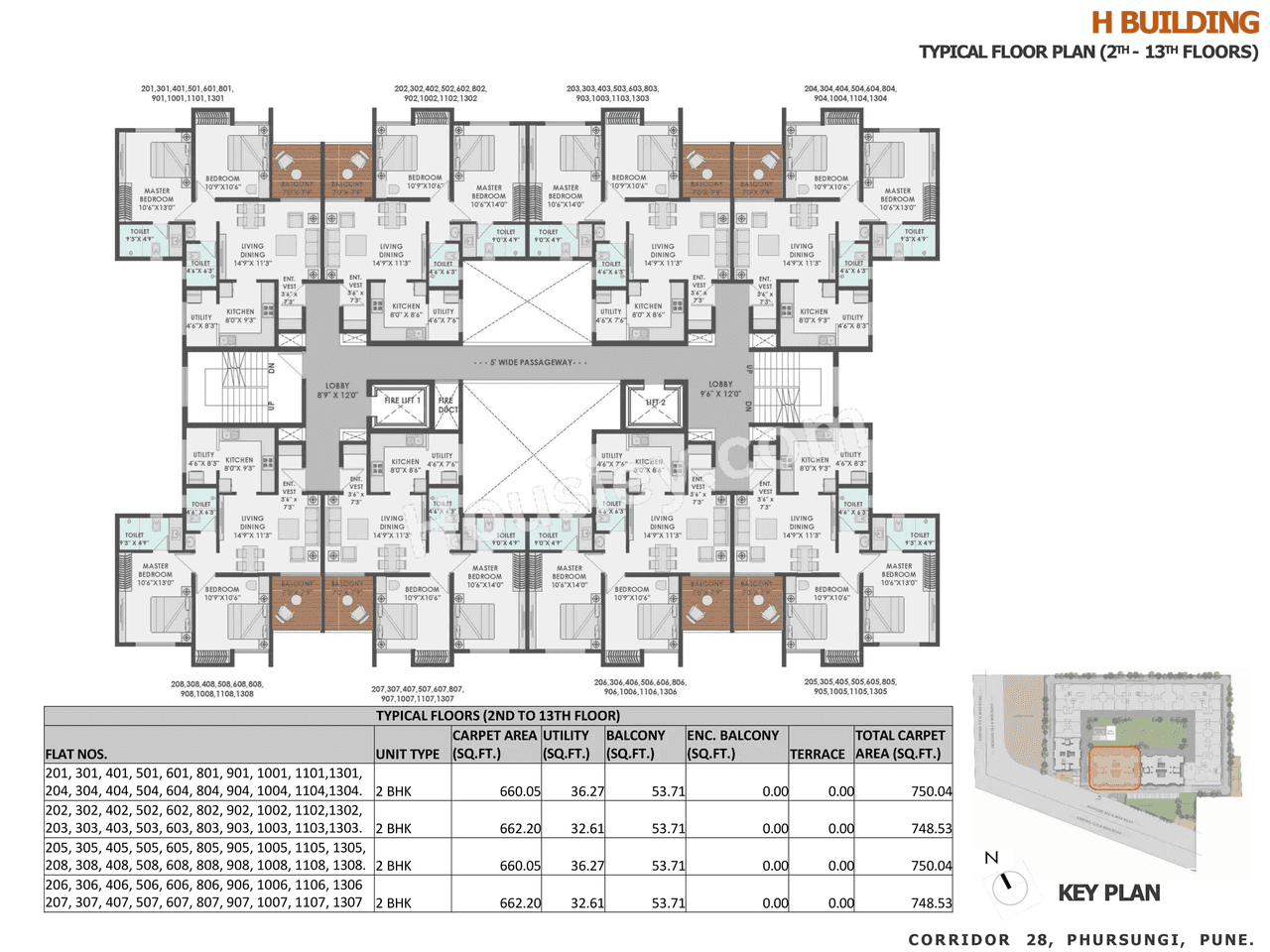 Avishkar Corridor 28 Floor plan 11