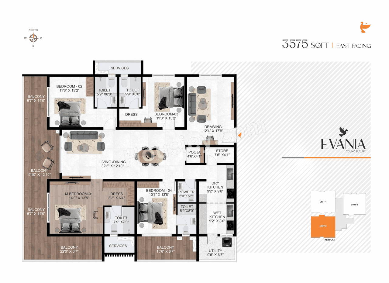 AVR Evania Floor Plan