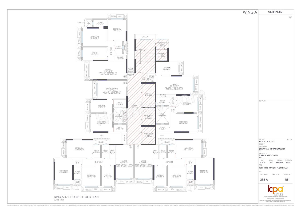 Avyukta Parijat Floor plan 6