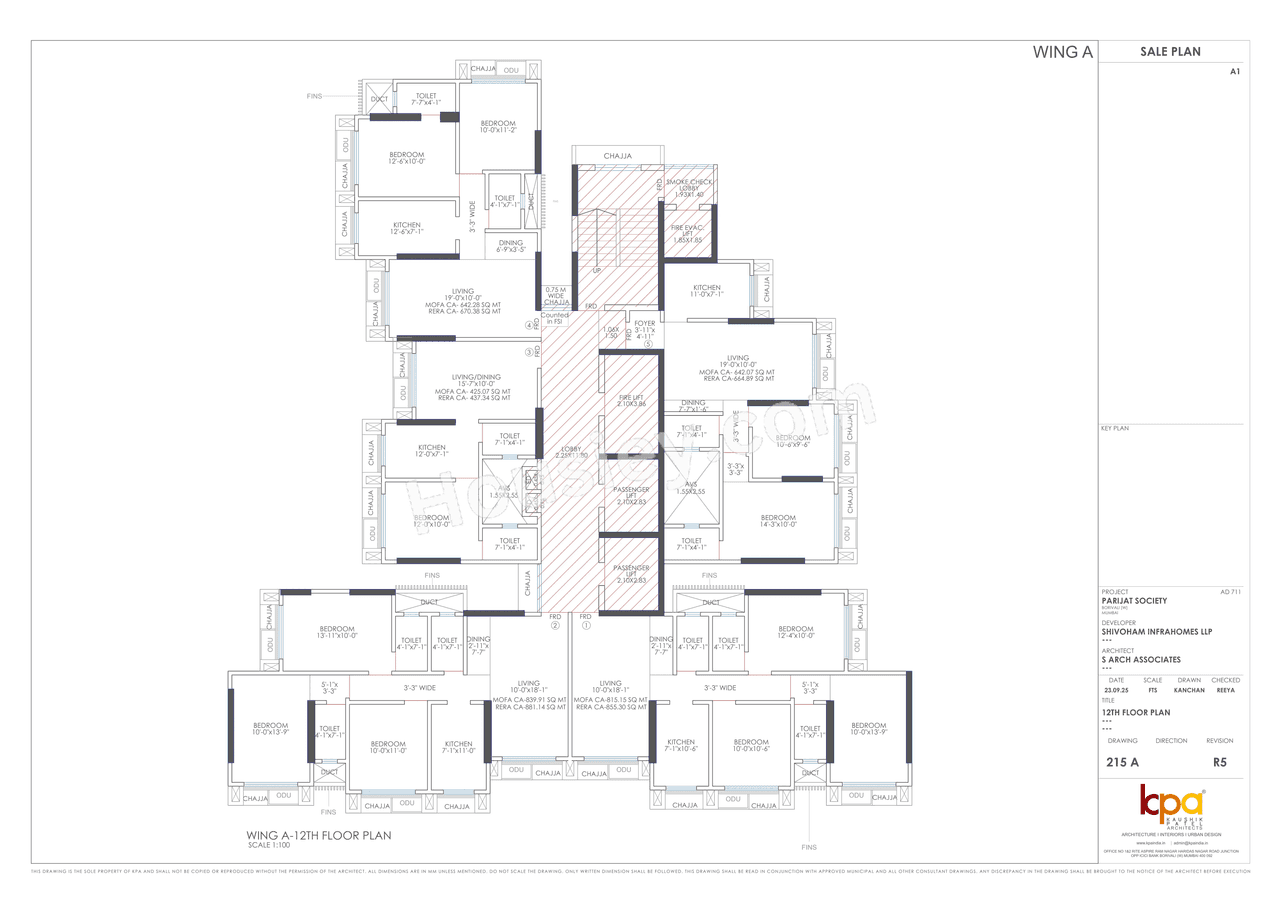 Avyukta Parijat Floor plan 7
