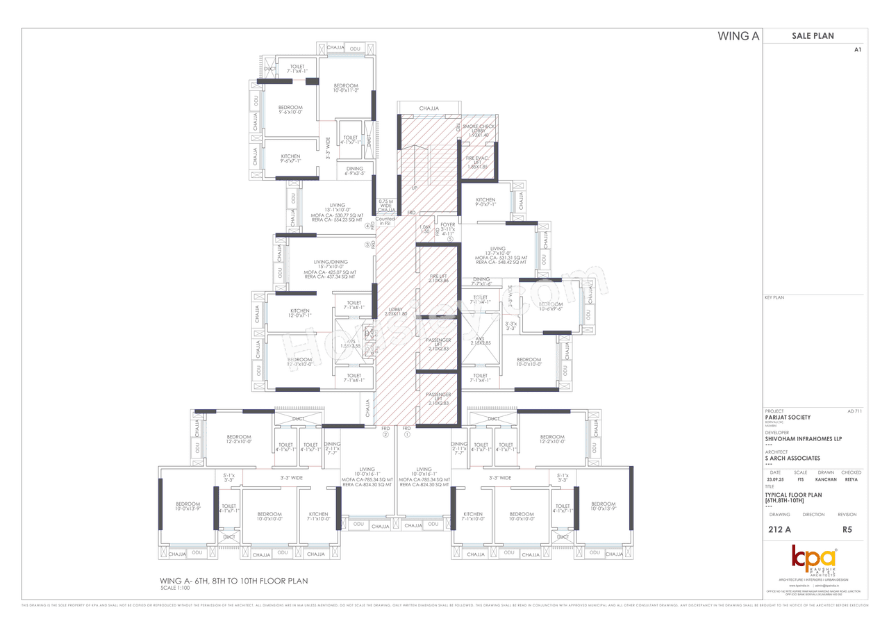 Avyukta Parijat Floor plan 9