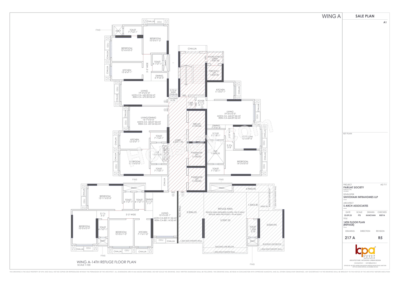 Avyukta Parijat Floor plan 10