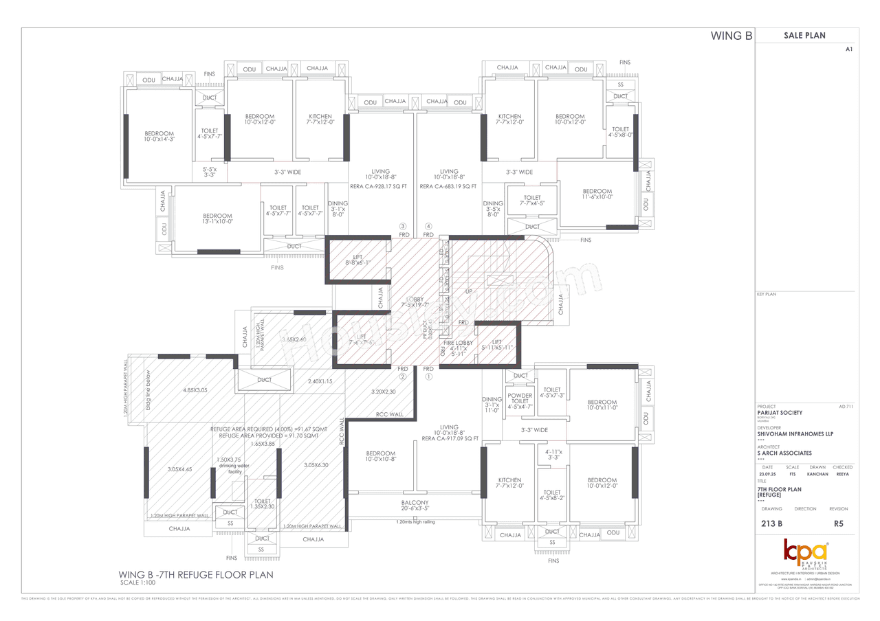 Avyukta Parijat Floor plan 12