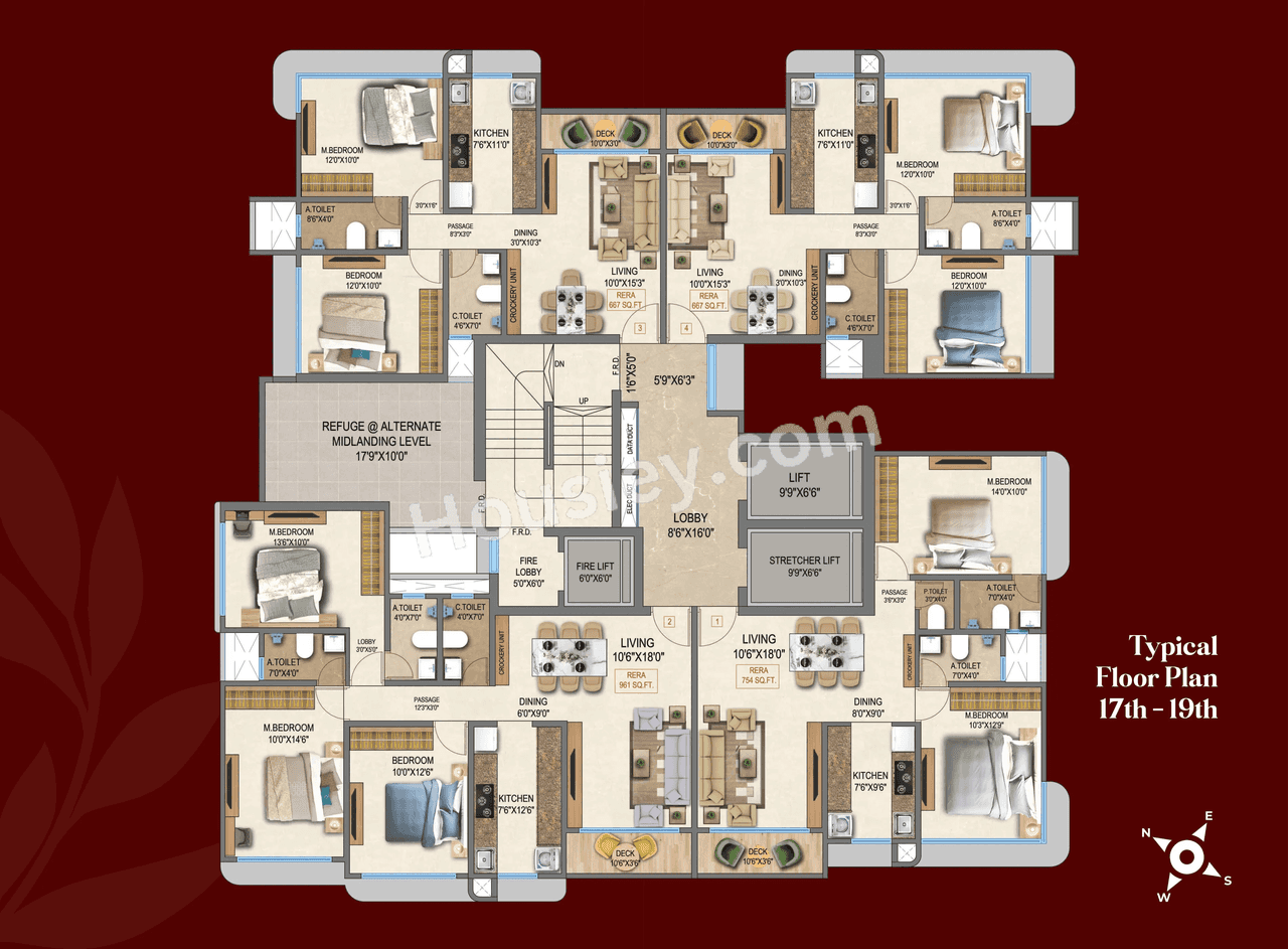 Avyukta Trilok Giriraj Kripa Floor Plan