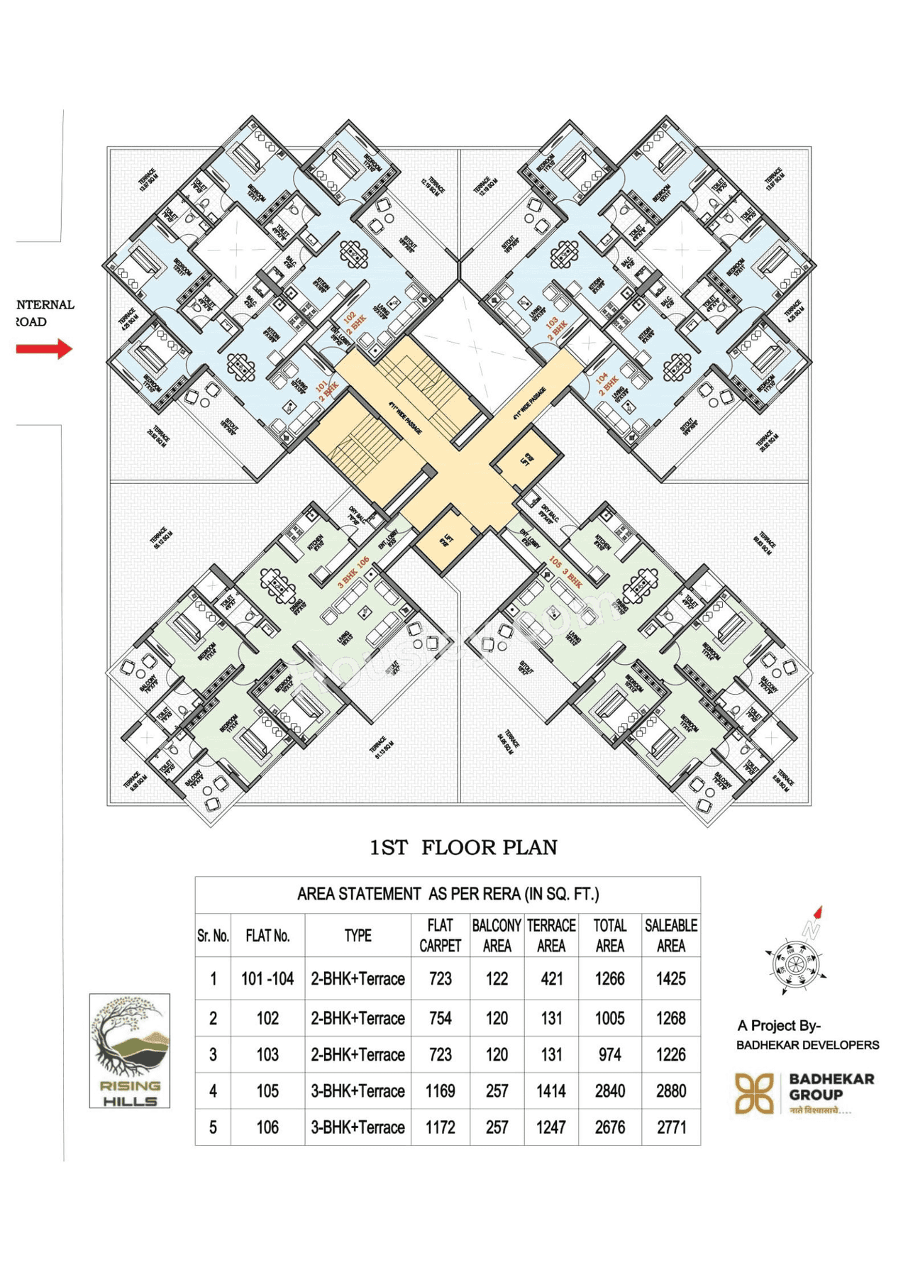 Badhekar Rising Hills Master Plan