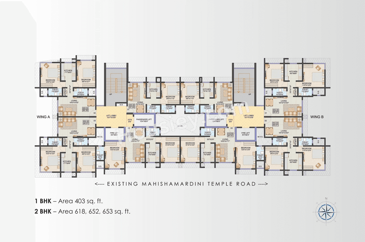 Balajee Jalkirti Floor Plan
