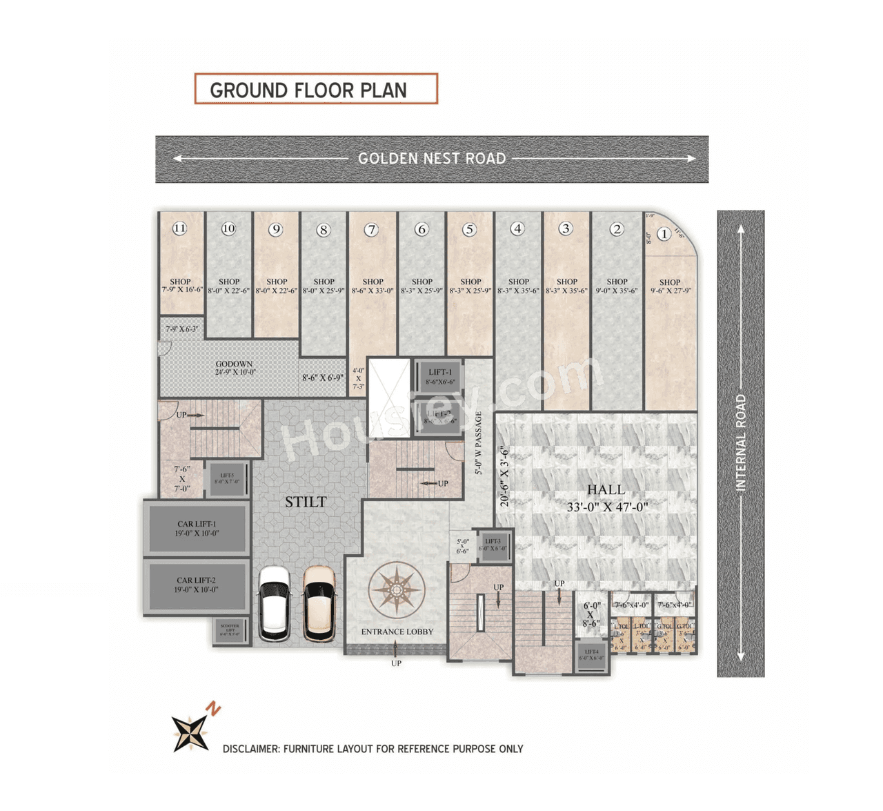 Balaji Arihant Tower Floor plan 1