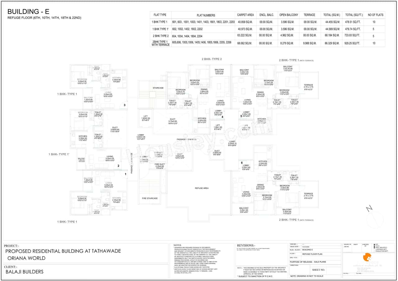 Balaji Oriana World Floor plan 3