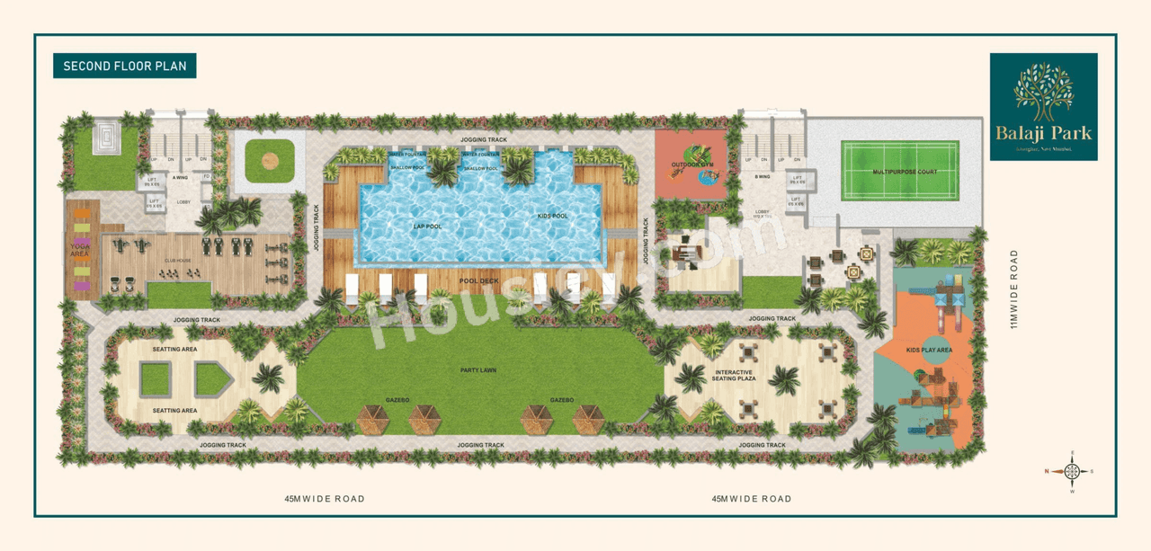 Balaji Park Floor plan 2