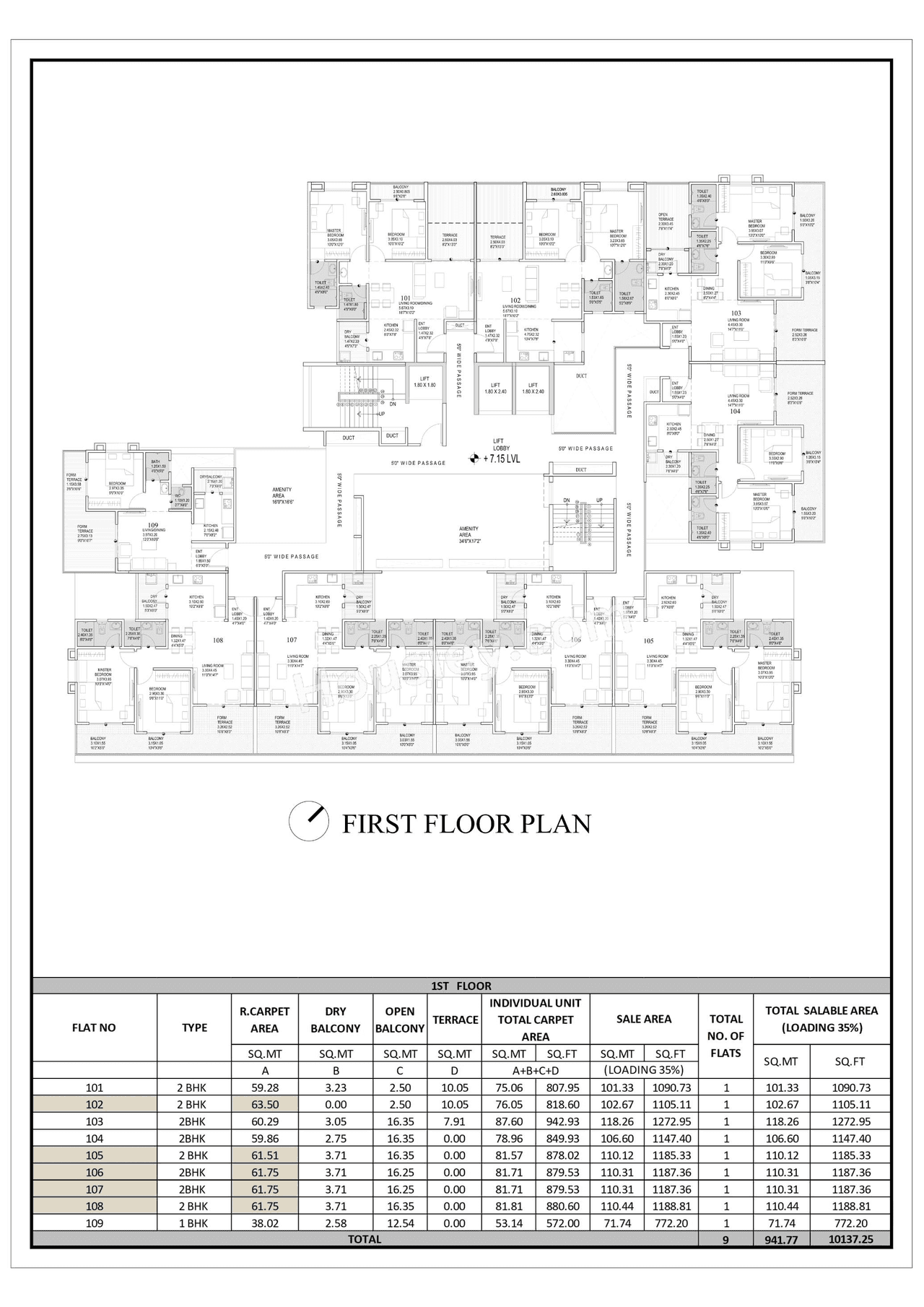 Balaji Raanwa Floor plan 1