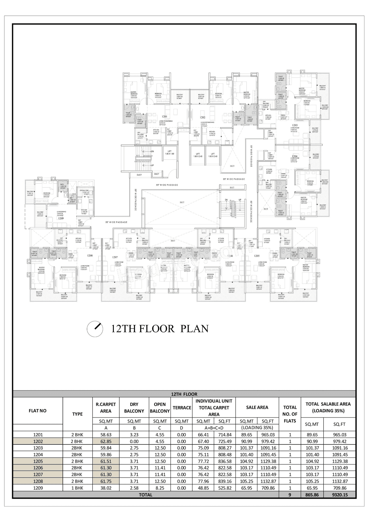 Balaji Raanwa Floor plan 3