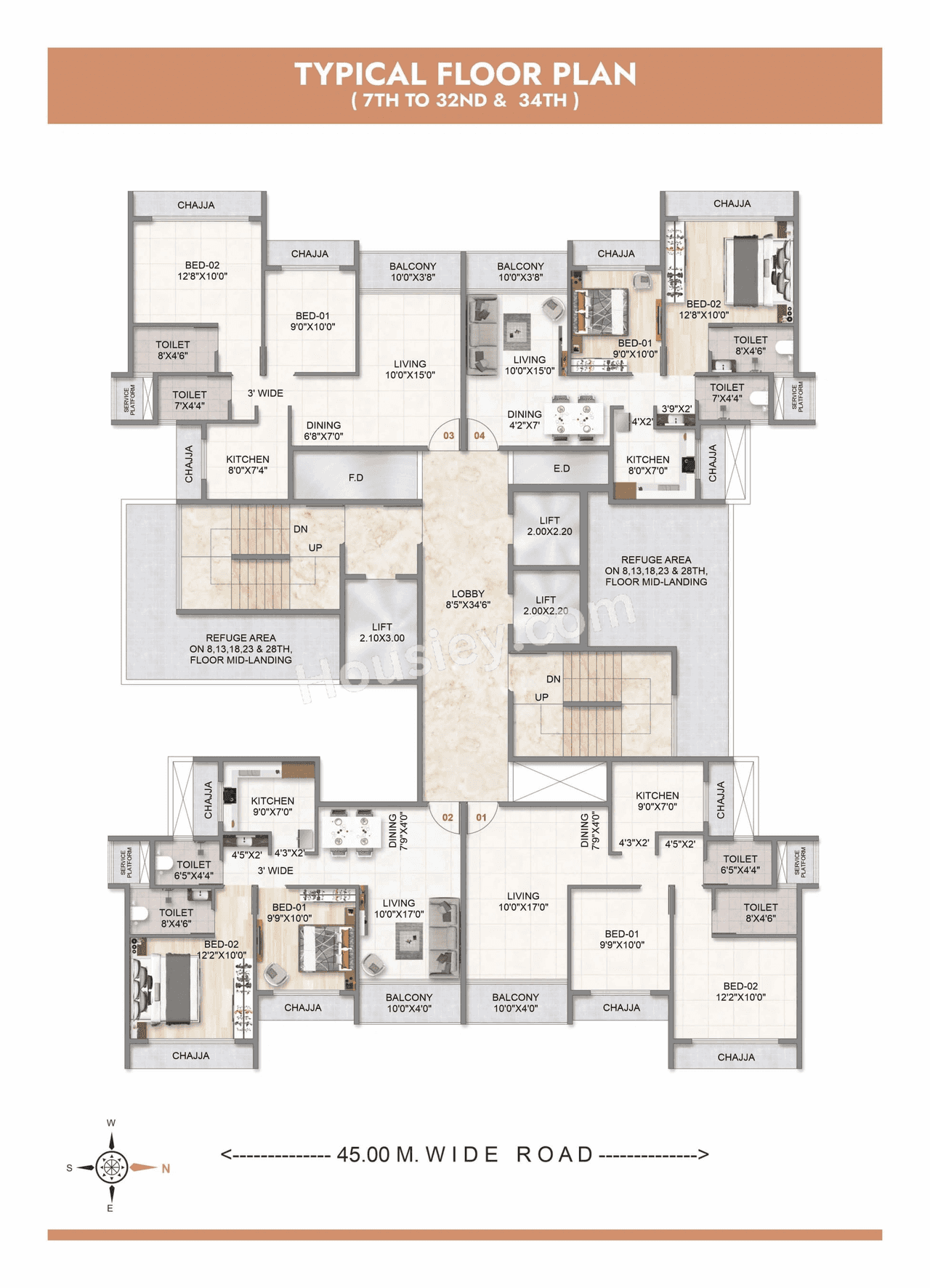 Balaji Skyline Floor plan 4