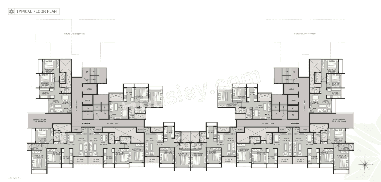 Balaji Vista Floor plan 7
