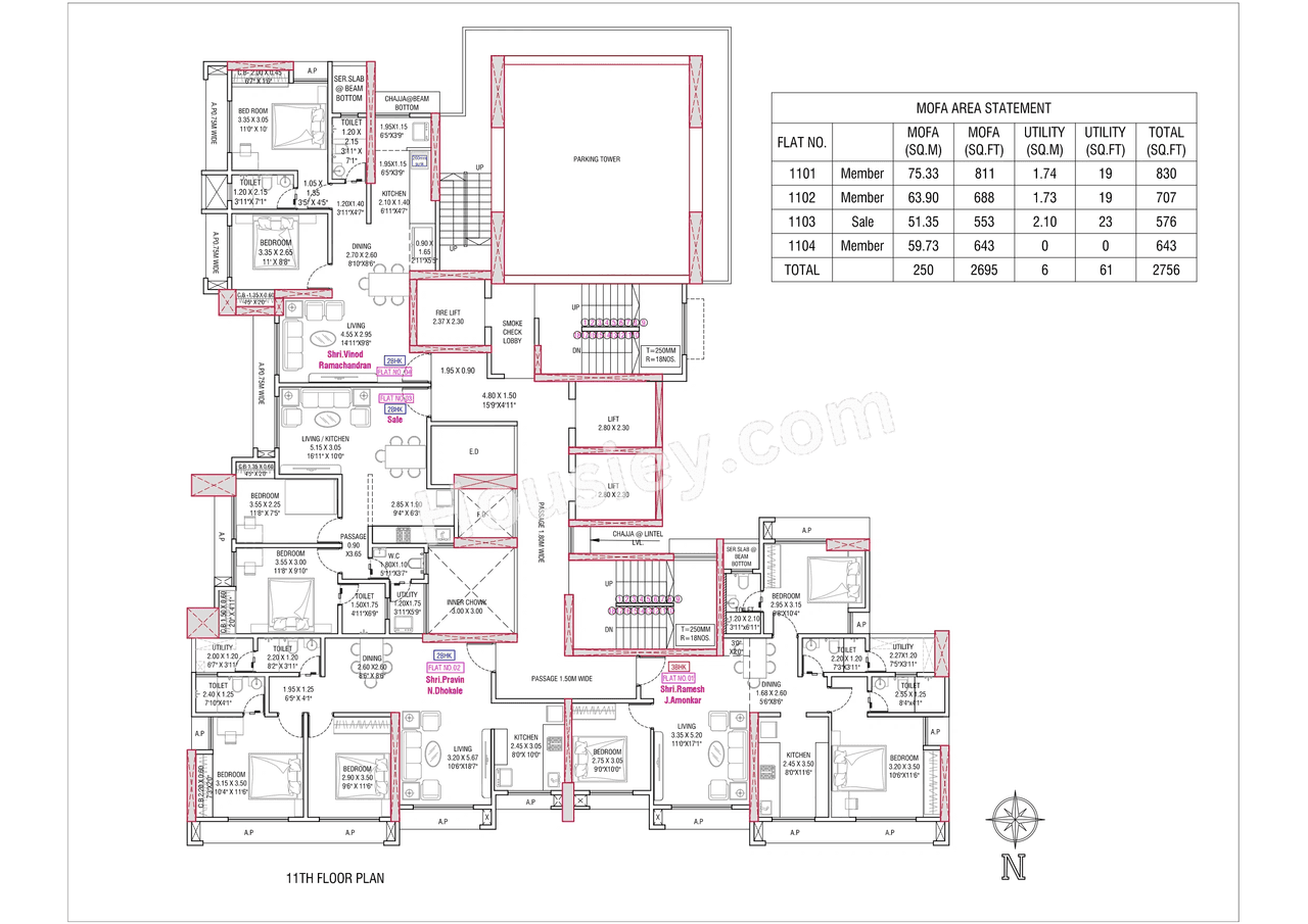 Bapat Navyug Floor plan 10