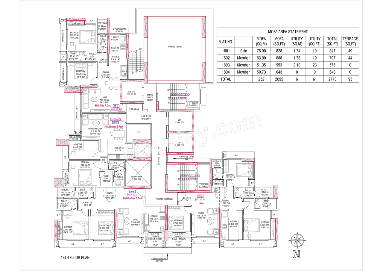 Bapat Navyug Floor plan 17