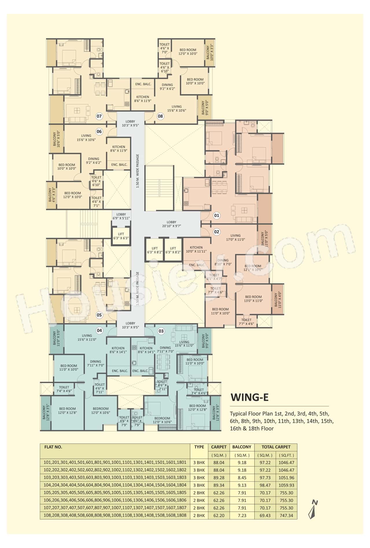 Basil Vrundavan Floor plan 2