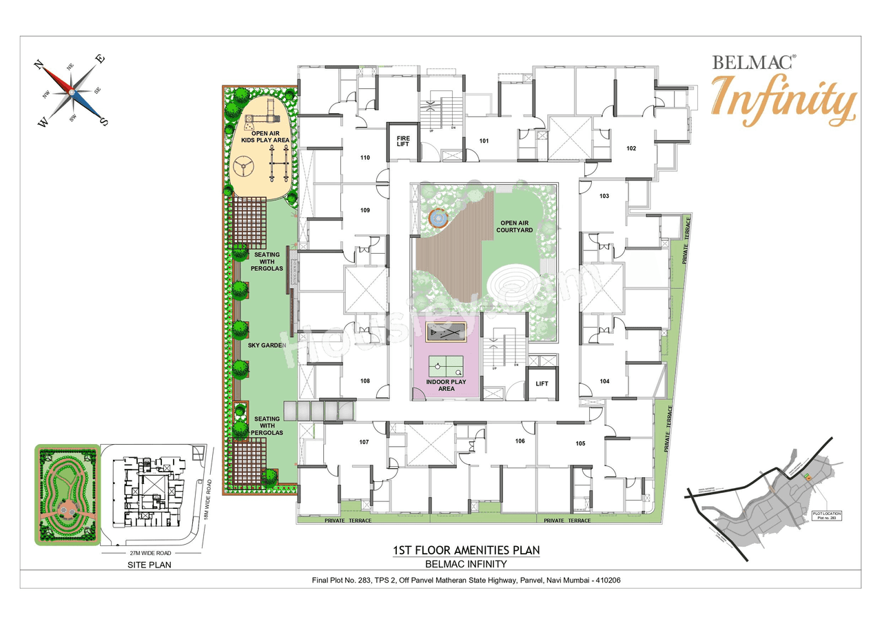 Belmac Infinity Floor plan 1
