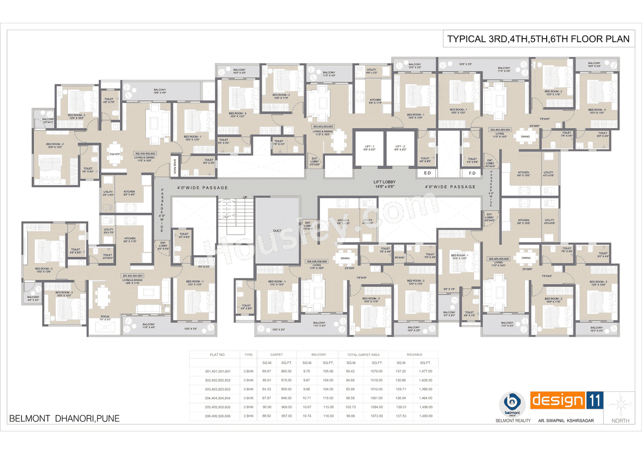 Belmont Skydale Floor plan 4