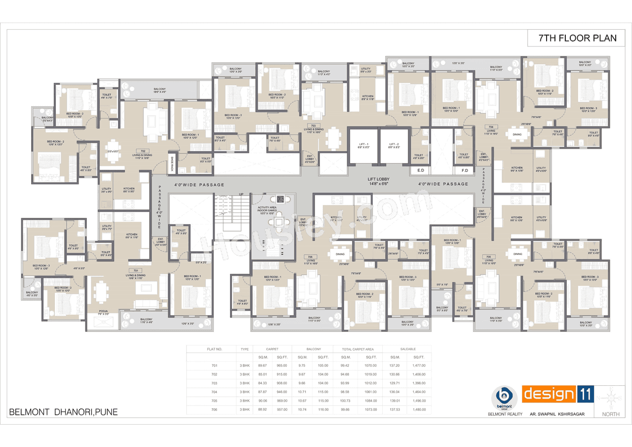 Belmont Skydale Floor plan 5