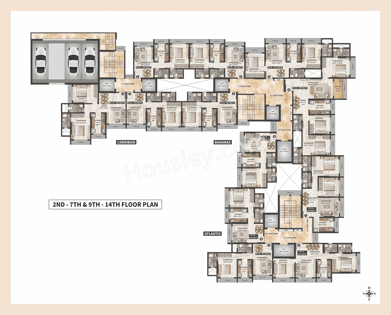 Bhairav Ocean Breeze Floor plan 3