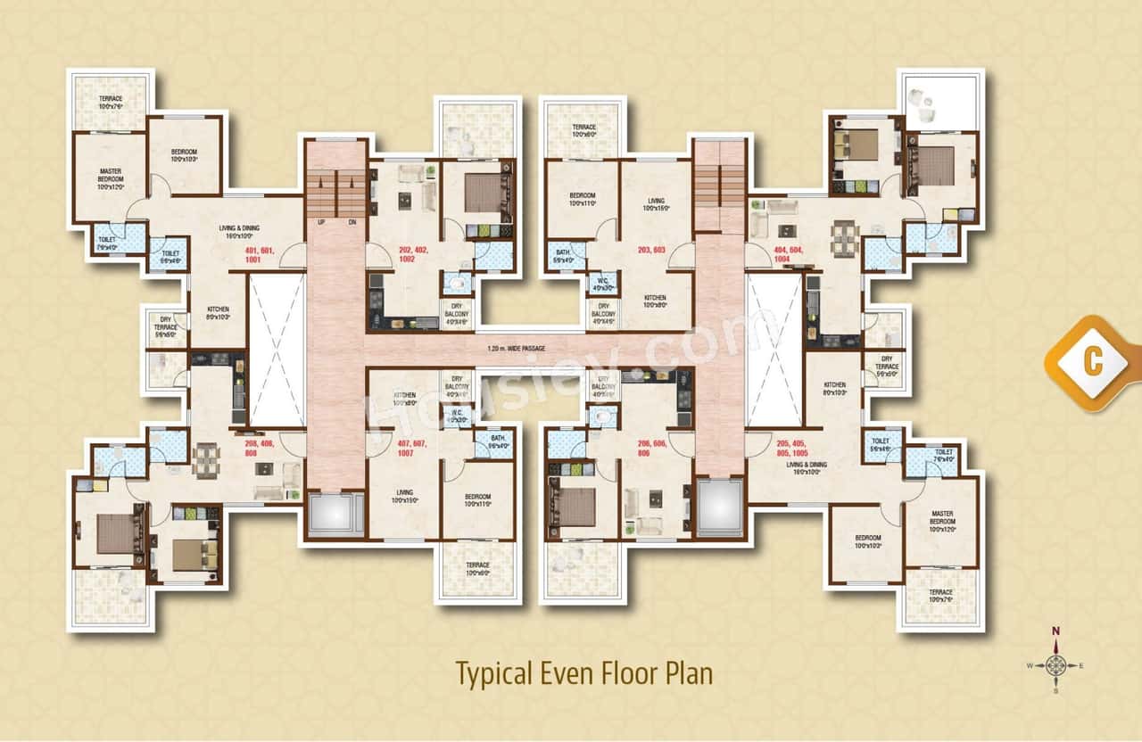 Bhandari Aavishkar Floor plan 5