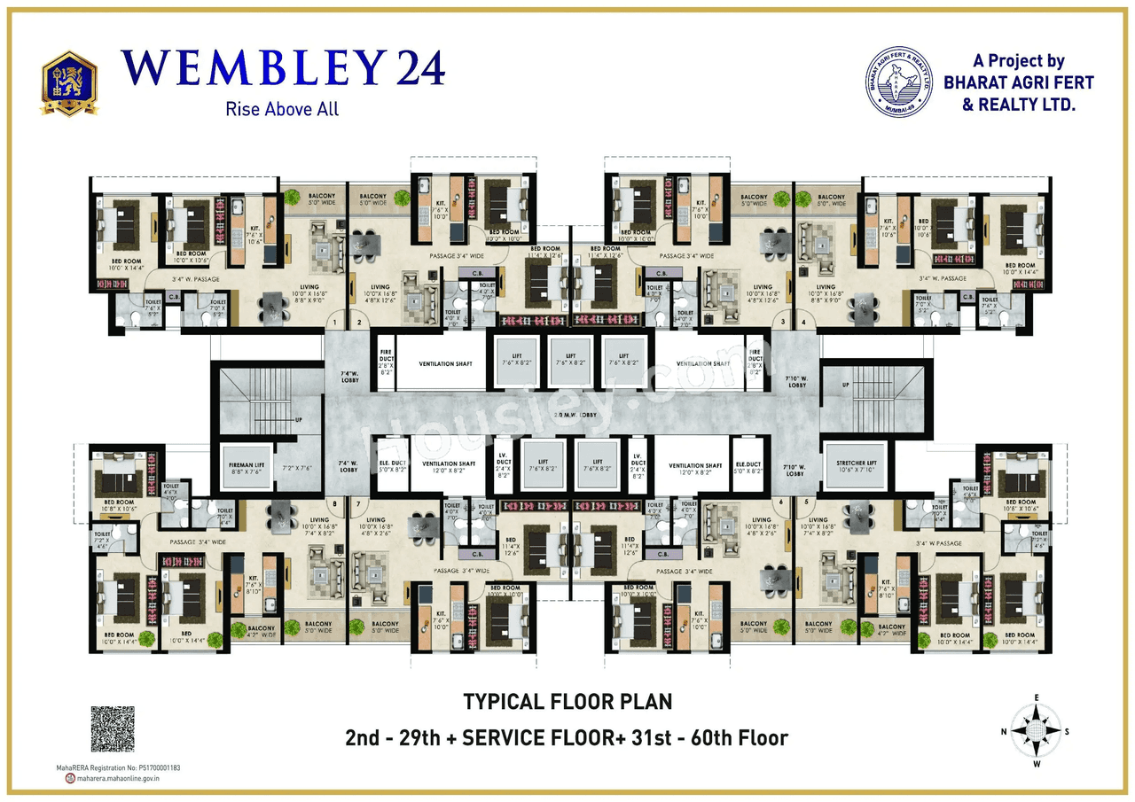 Bharat Wembley24 Floor plan 3