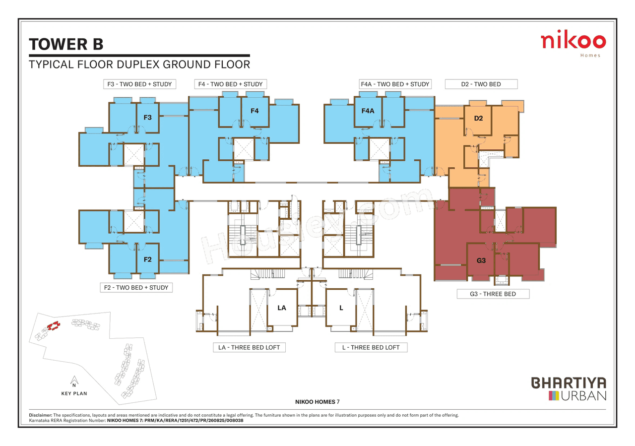 Bhartiya Garden Estate Floor plan 2