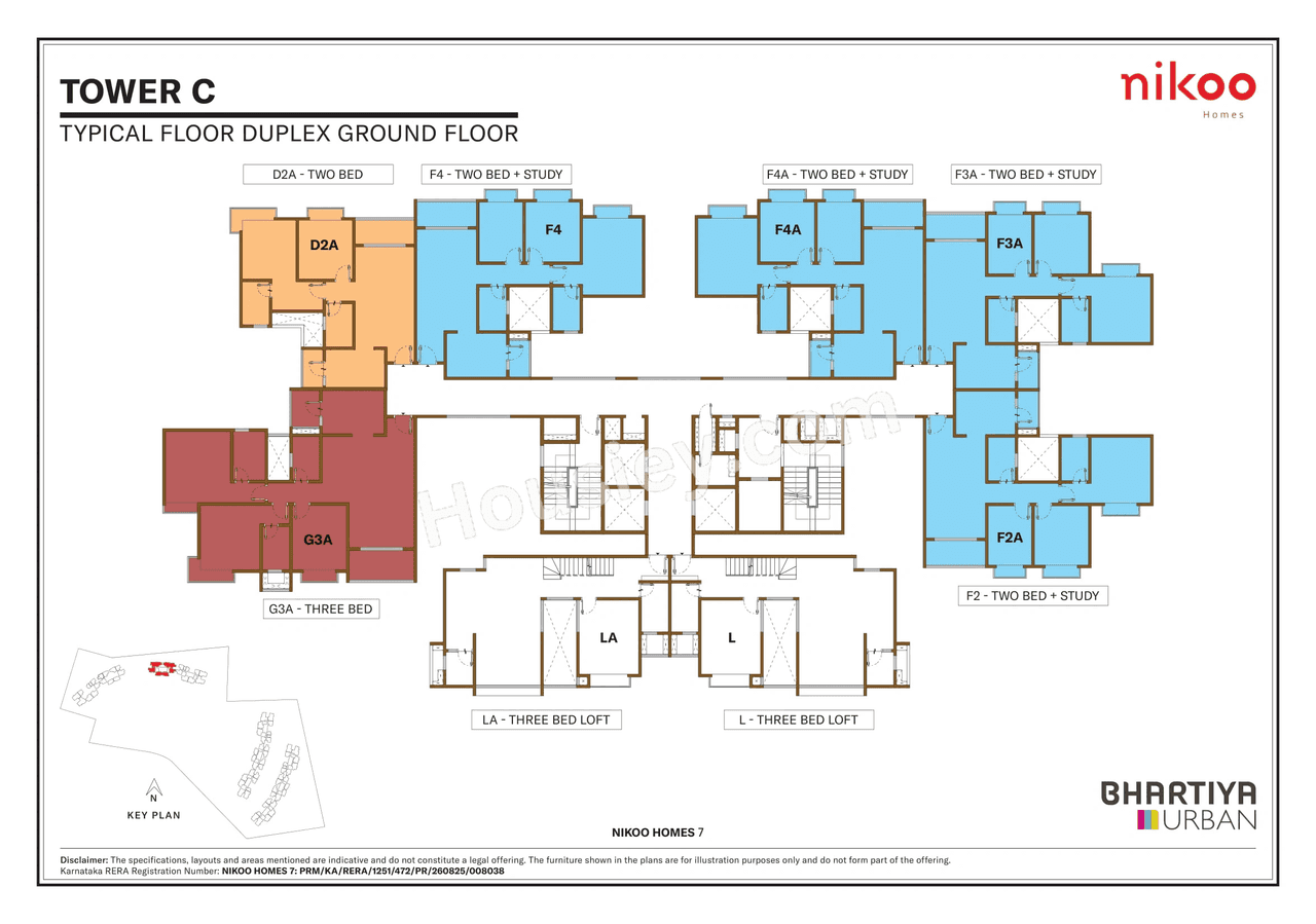 Bhartiya Garden Estate Floor plan 3