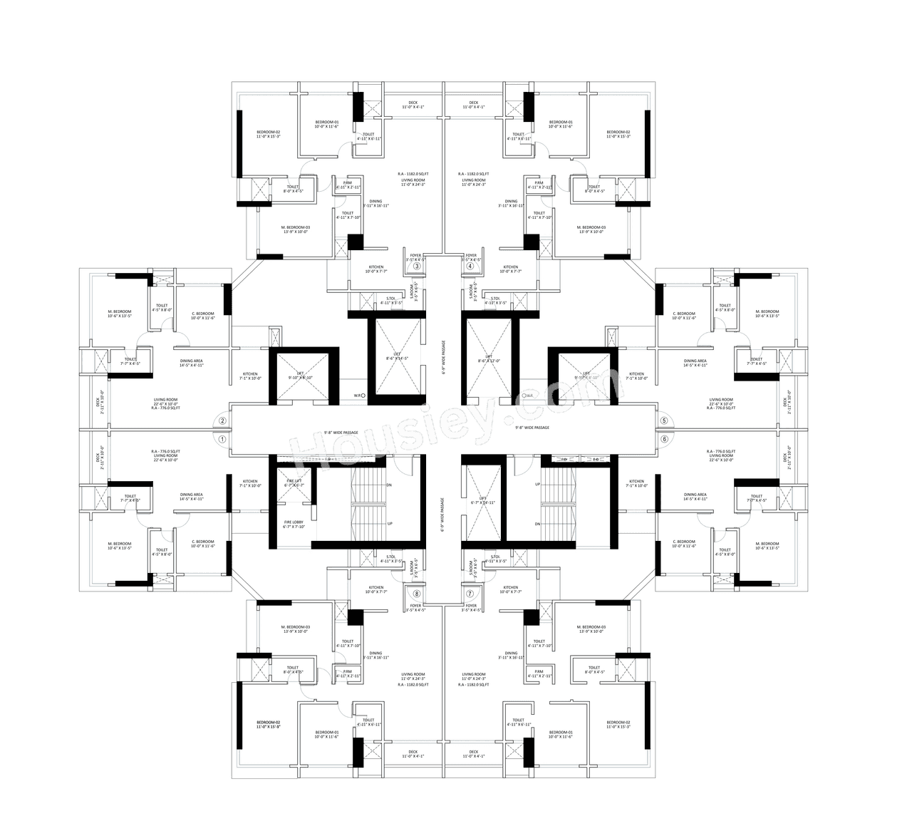 Bhoomi AER Floor plan 1