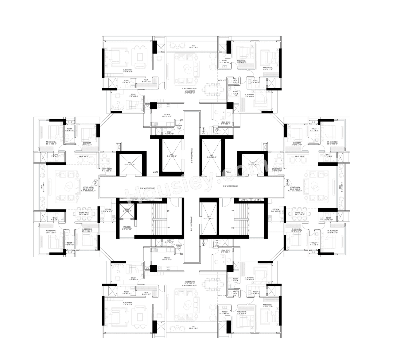 Bhoomi AER Floor plan 2