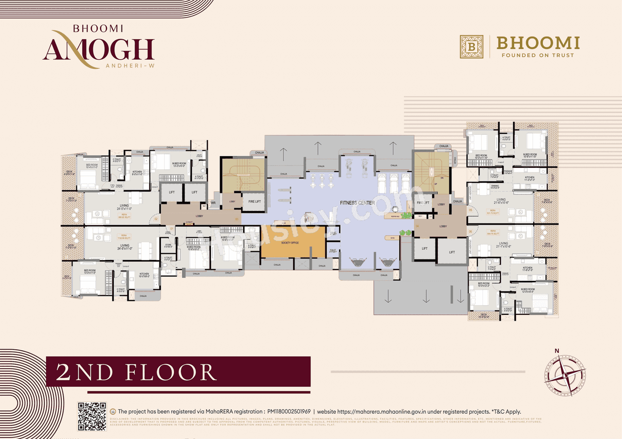 Bhoomi Amogh Floor plan 2